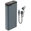 4Smarts Išorinė baterija VoltHub Pro 10000mAh 22.5W su Quick Charge, PD, gunmetal spalvos *Select Edition*