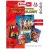 Activejet Blizgus popierius AP4-180G20 (A4; 20 vnt.)