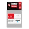 Rašalo kasetė - Activejet ACC-581PBNX suderinama su Canon CLI-581PB XL, 11,70 ml, foto cianinė