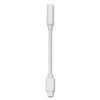2GO 2GO garso adapteris "Luxury" Stereo Lightning 10cm baltas