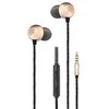 2GO In-Ear Stereo Ausinės "Deluxe" - auksinės spalvos