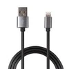 Kabelis USB 2GO Lightning - USB-B 1 m Pilka (795810)