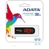 Ištraukiamas atmintukas Adata C008 32GB Juodas/raudonas