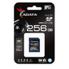 Atminties kortelė ADATA Premier Pro UHS-I SDXC, 256 GB, Flash atminties klasė 10, U3, V30, 85 MB/s, 100 MB/s