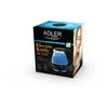 Adler | Virdulys | AD 1224 | Standard | 2000 W | 1.5 L | Glass | 360° rotational base | Juodas