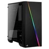 AEROCOOL AEROPGSCYLONMINI-BK PC dėklas Micro-ATX be maitinimo šaltinio Aerocool CYLON MINI RGB - USB3.0