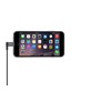 Kabelis USB Moshi USB-A - Žaibas Juodai-Sidabrinė (MI-LIGHUSB-90B)