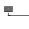 Kabelis USB Moshi USB-A - Žaibas Juodai-Sidabrinė (MI-LIGHUSB-90B)