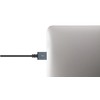 Kabelis USB Moshi USB-A - Žaibas Juodai-Sidabrinė (MI-LIGHUSB-90B)