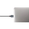 Kabelis USB Moshi USB-A - Žaibas Juodai-Sidabrinė (MI-LIGHUSB-90B)