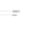 Moshi USB-C į DisplayPort 1,5 m, 5K (baltas) laidas