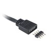 Akasa 4-in-1 RGB skirstytuvo kabelis - 40 cm