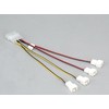 Akasa Molex – 3 kontaktų x4, daugiaspalvis (AK-CB001)