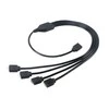 Akasa RGB 4-way splitter cable – 50 cm