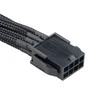 Akasa ATX/EPS 8 kontaktų-ATX/EPS 8 kontaktų, 0,4 m, Juodas (AK-CBPW08-40BK)