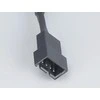 Kabelis AKASA 4-pin PWM, 0.3m, juodas AK-CBFA01-30 / AK-0010