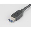 Akasa USB 3.0 laidas, A tipas, 1,5 m - juodas