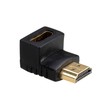 Akyga adapteris AK-AD-01 90° HDMI (m) / HDMI (f) kampas