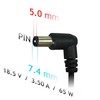 Kintamosios srovės adapteris akyga ak-nd-03 nešiojamam kompiuteriui Compaq, AG (18,5 v; 3,5 a; 65w; 7,4 mm x 5 mm)