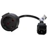 Akyga AK-PC-10A CCA CEE 7/4 / IEC C14 15 cm maitinimo adapteris