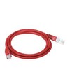 Patch-cord U/UTP kat.5e PVC 5.0m raudona ALANTEC