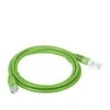 Alantec KKU5ZIE1 tinklo kabelis Geltona 1 m Cat5e U/UTP (UTP)