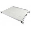 ALLNET Fachboden ausziehbar fr 900mm Schrank tiefe Lichtgrau t650-750mm