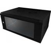 ALLNET ALL-SMC6406SCHWARZ - Wall mounted rack - 6U - 50 kg - Key lock - 16 kg - Juodas
