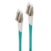 Alogic Alogic Glasfaserkabel LC-LC Multi Mode Duplex LSZH OM3 0.5m