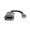 Alogic 15cm Ultra USB-C (Male) to DP (Female) Adapteris - 4K @60Hz - 3840 x 2160 pikselių