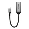 Alogic 15cm Ultra USB-C (Male) to DP (Female) Adapteris - 4K @60Hz - 3840 x 2160 pikselių