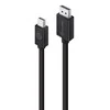Alogic Mini DisplayPort -> DisplayPort Kabelis M/M 1m juoda