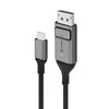 Alogic USB kabelis USB laidas USB-C prie DPort M/M 2m 4K 60Hz pilka