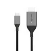 USB kabelis Alogic USB-C - HDMI 2 m Juodas (ULČD02- SGR)