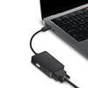 Alogic USB-C 3-in-1 adapteris su prijungtais laidais