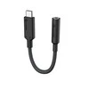 Adapteris USB Alogic Elements Pro USB-C - Jack 3.5mm Juodas (ELPC35A-BK)