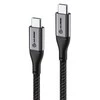 Alogic USB 2.0 Datenkabel Typ C -C M/M 5A 480 Mbps 1,5 m, gr