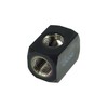 Alphacool HF Anschlussterminal TEE T-Stück Rund G1/4 (juodas)