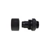 Alphacool Eiszapfen straight connector G1/4 inch female thread to 13/10mm – juodas