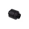 Alphacool Eiszapfen straight connector G1/4 inch female thread to 13/10mm – juodas