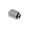 „Alphacool“ jungtis su tiesia G1/4 colio vidinio sriegio jungtimi ir 13/10 mm chromo sidabriniu vamzdžiu