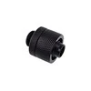 Alphacool Eiszapfen connector straight G1/4 inch female thread to 16/10mm – juodas