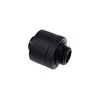 Alphacool Eiszapfen connector straight G1/4 inch female thread to 16/10mm – juodas