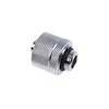 Alphacool Eiszapfen connection straight G1/4 inch female thread to 16/10mm – chrome sidabrinis
