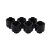 Alphacool Eiszapfen 16/10 mm prisukama jungtis G1/4, 6-Pack ★ juodas