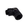 Alphacool Eiszapfen Angle Adapteris 90 Degrees Rotatable G1/4 Female to G1/4 Male – Juodas