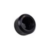 „Alphacool“ jungtis su tiesiu G1/4 colio vidiniu sriegiu ir 16 mm išoriniu skersmeniu, kieta vamzdžio jungtis – juodas