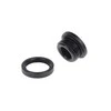 Alphacool HF bulkhead fitting, short version, G1/4 – Juodas