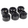 Alphacool Jungčių rinkinys 1/4" - 16/10mm, juodas, 6 vnt. (17379)
