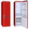 Šaldytuvas Amica Retro FK2965.3RAA (550mm x 1810mm x 615 mm, 181 l, Class A++, red color)